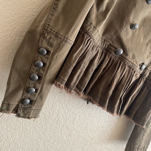 Free People Military Style Jacket - Picture 3 of 7